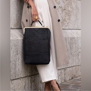 LaFlore Paris Bobobark Convertible purse Cork type vegan material